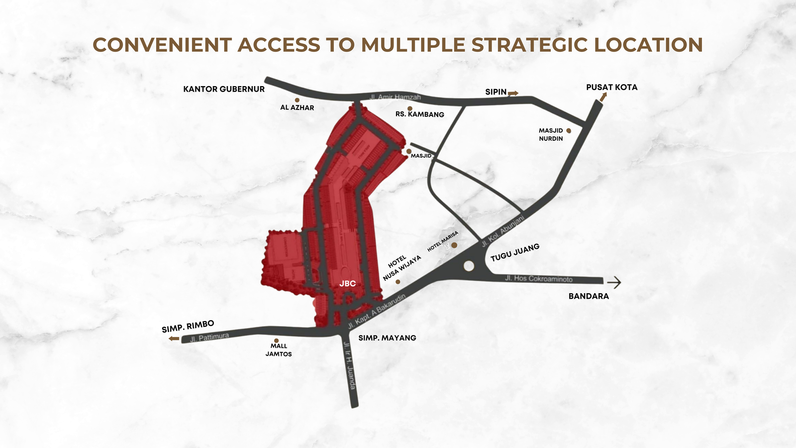 Lokasi Jambi Business Center